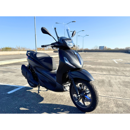 Piaggio Beverly S 400 E5+ Mat-Zwart Demo Aanbieding